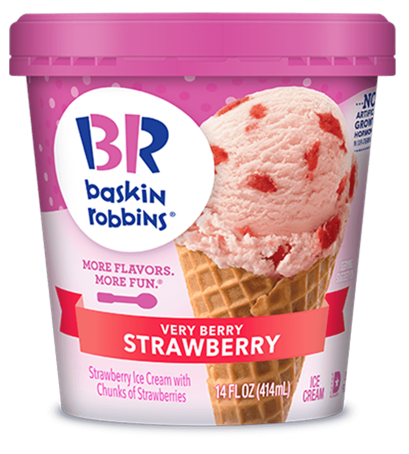 Very Berry Strawberry ice cream